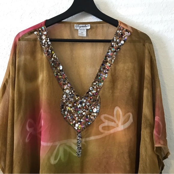 Signature JMB /  Sheer Cover-Up / Women's -One Size - Picture 3 of 6